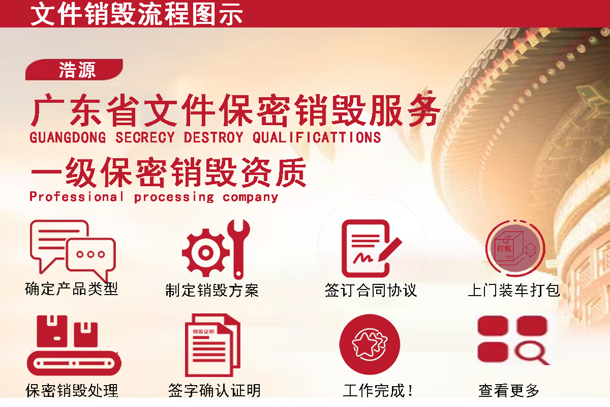 佛山源浩文件销毁处理