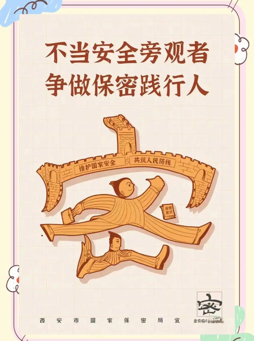 摘选《保密工作》我国现行保密法律制度体系主要构成部分